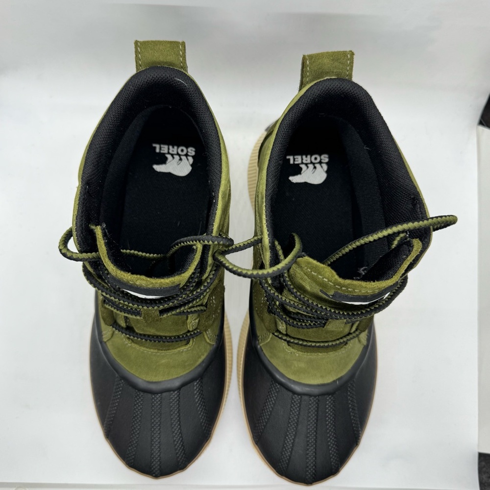 Sorel Women's Out N About IV Classic Waterproof Boots Utility Green, Black - Picture 7 of 14